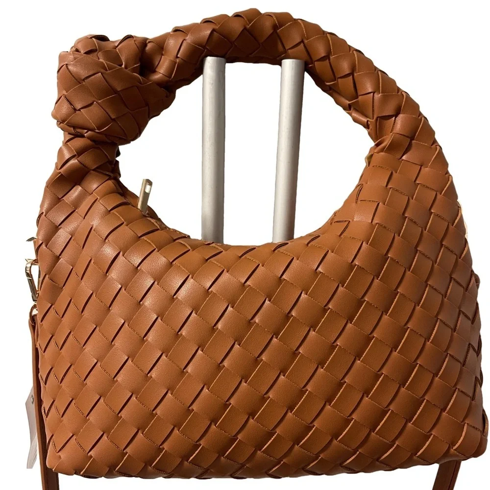 Ophelia Roe Woven Knotted Shoulder/Crossbody Bag NWT